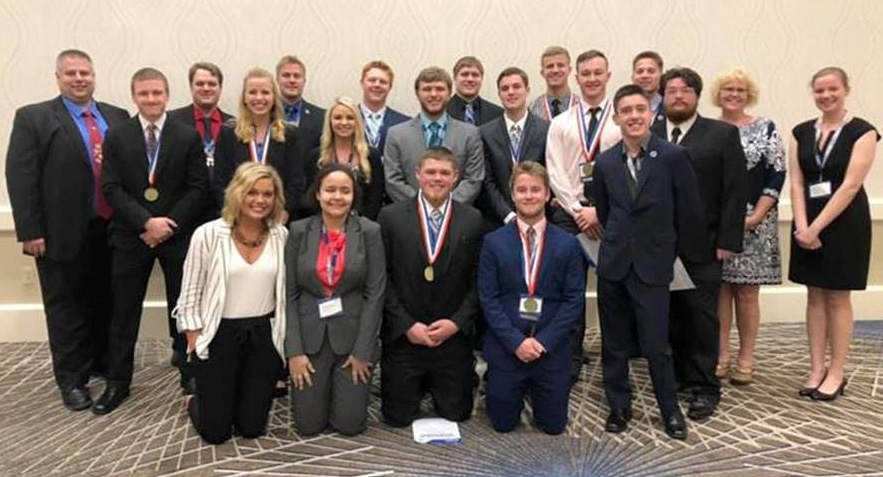 Mayville State Collegiate DECA at international conference.jpg