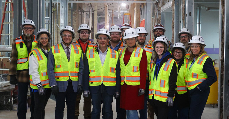 Mayville State welcomes Governor Kelly and First Lady Kjersti Armstrong to campus