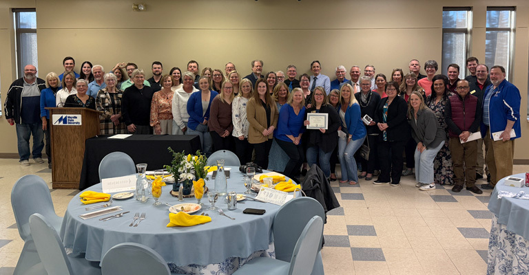 Mayville State employees recognized for years of service, retirement