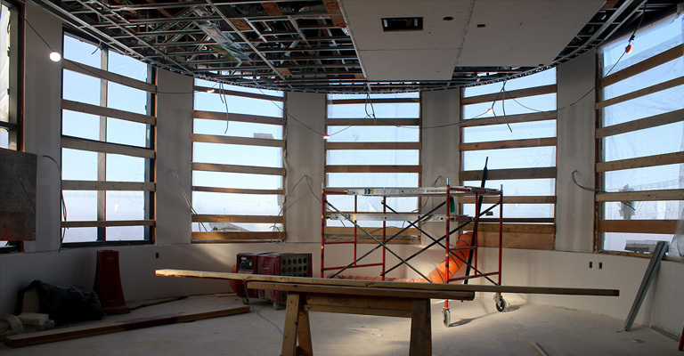 Renovation progress continues at iconic Old Main