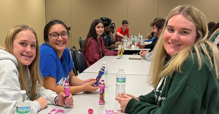 Bingo + Gratitude = a Win-Win!