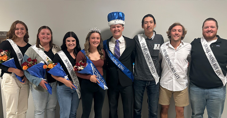 Members of Homecoming court represent all Mayville State students during 2023 festivities