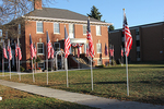 The Military Honor Garden has its home on the grounds of the Edson and Margaret Larson Alumni and Leadership Center at Mayville State.